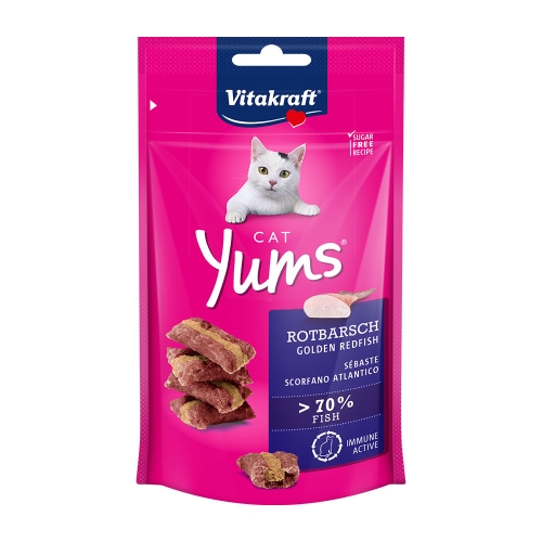 Vitakraft Cat Yums Golden Redfish 40g